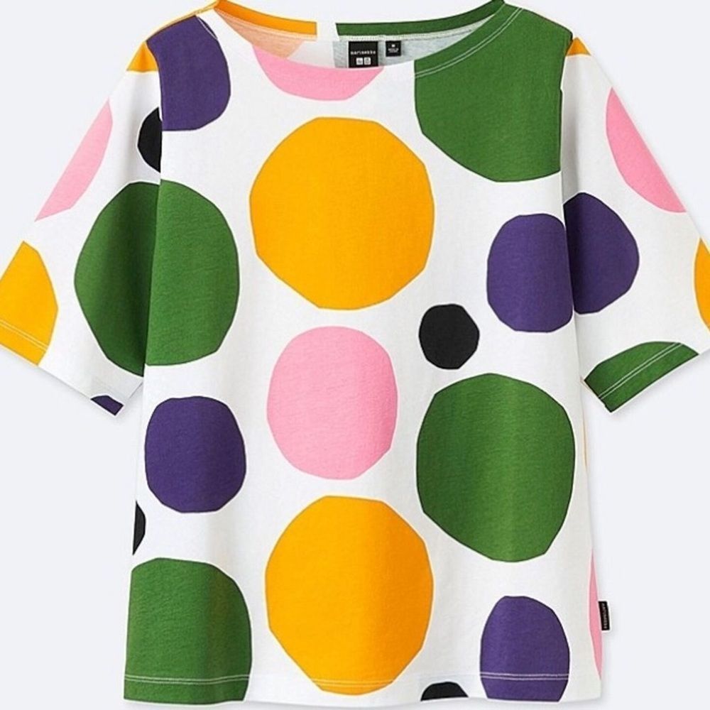 marimekko x Uniqlo Boxy Dots Tee